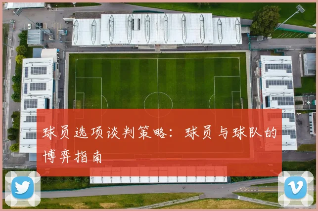 球员选项谈判策略：球员与球队的博弈指南